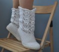 Botas encaje